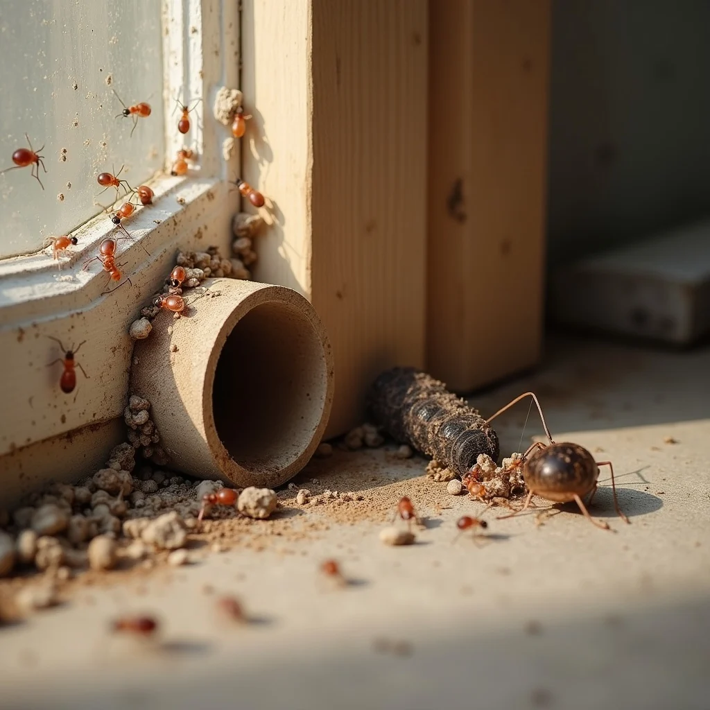 Uni Smart Pest Control technician performing smart pest inspection