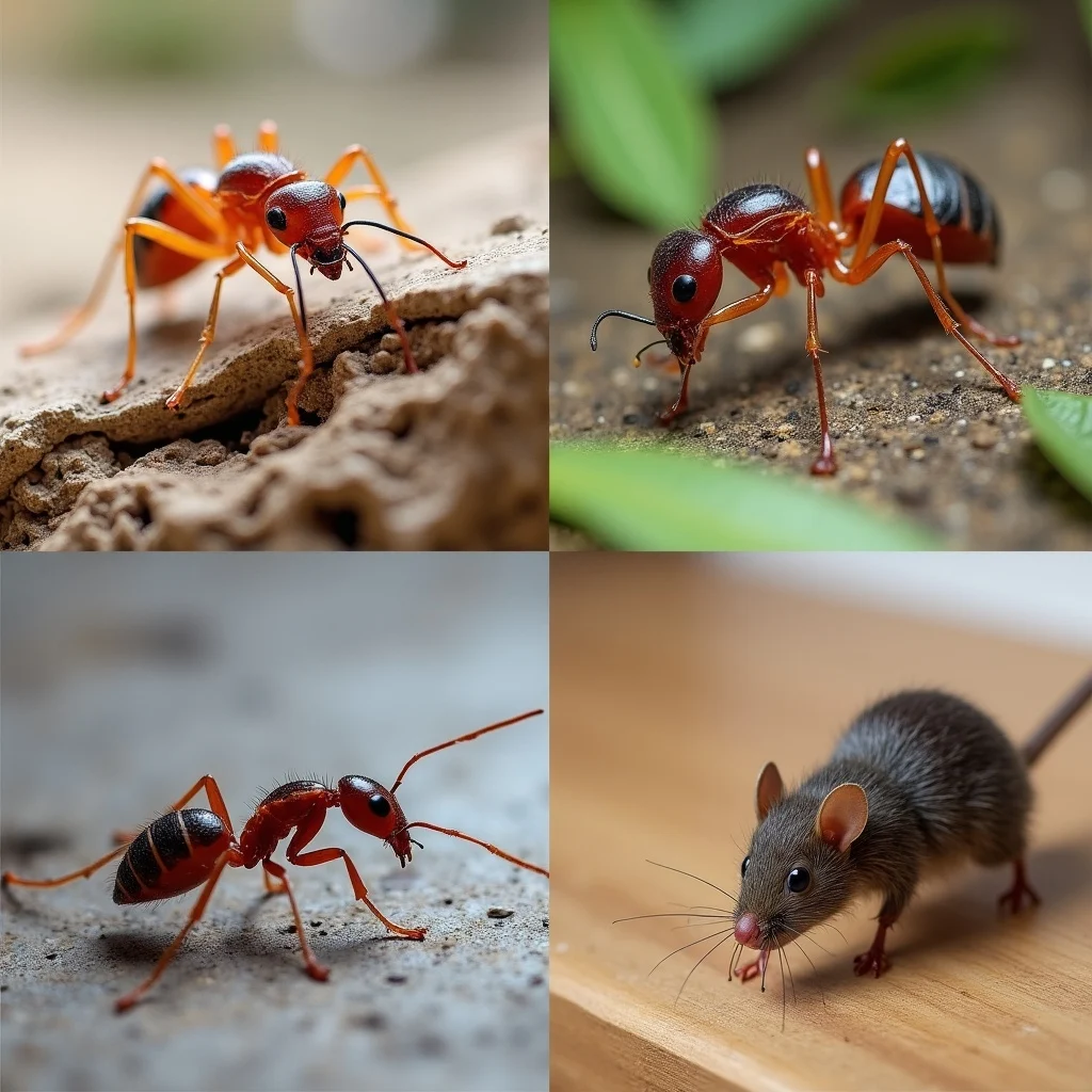 Pest control specialist inspecting kitchen cabinet